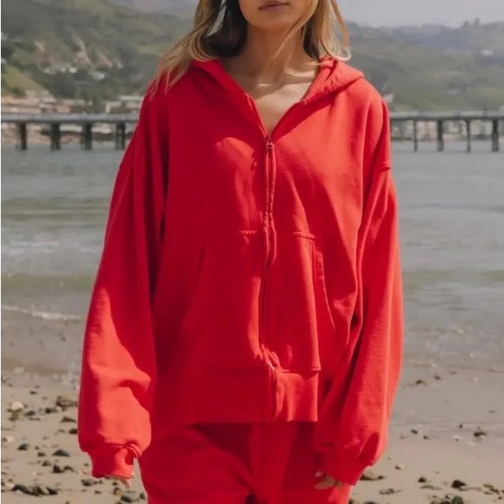 daily drills heart zip up